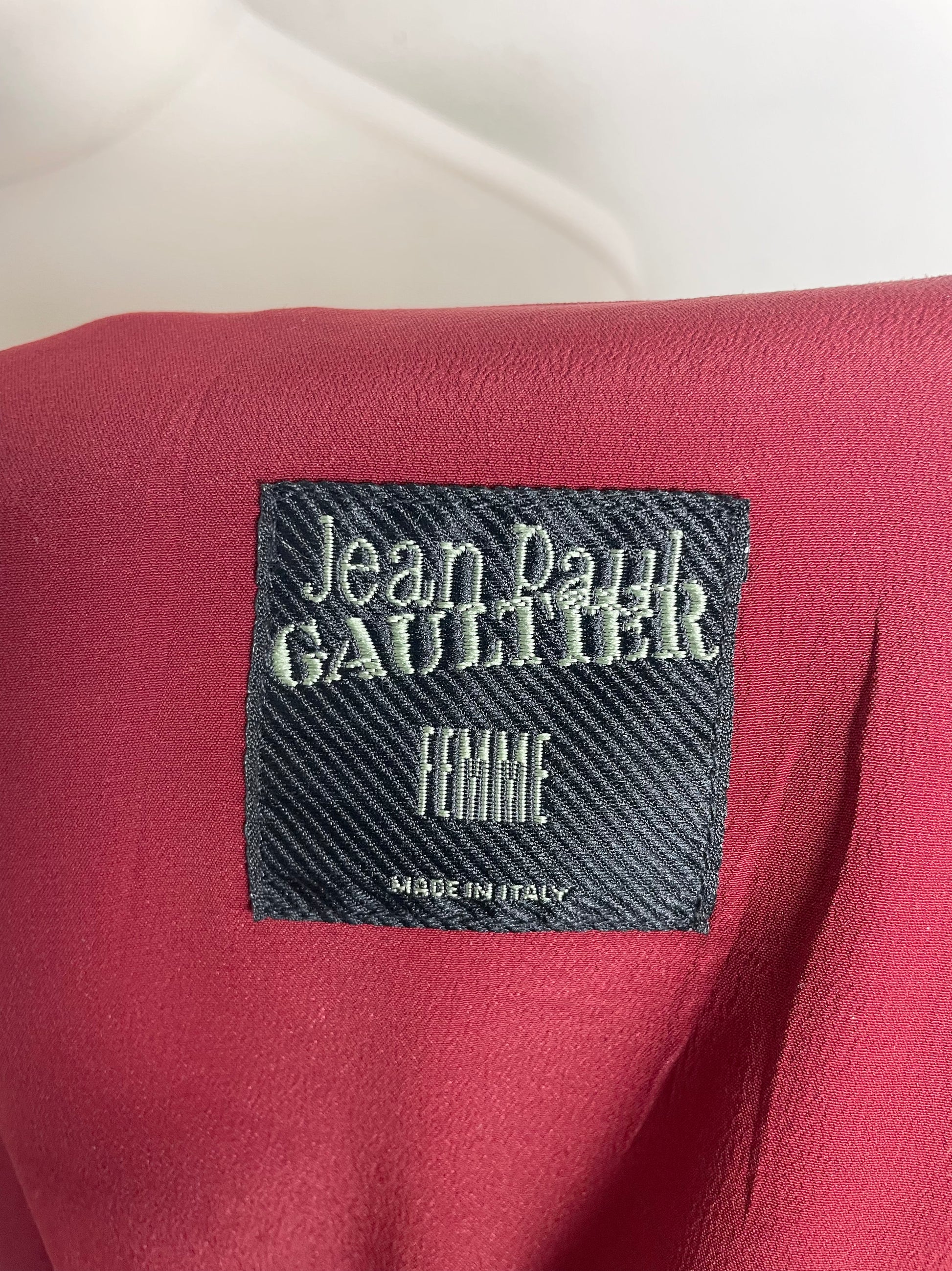 Jean Paul Gaultier Vintage Fall 1996 Military-Style Jacket & Skirt Set