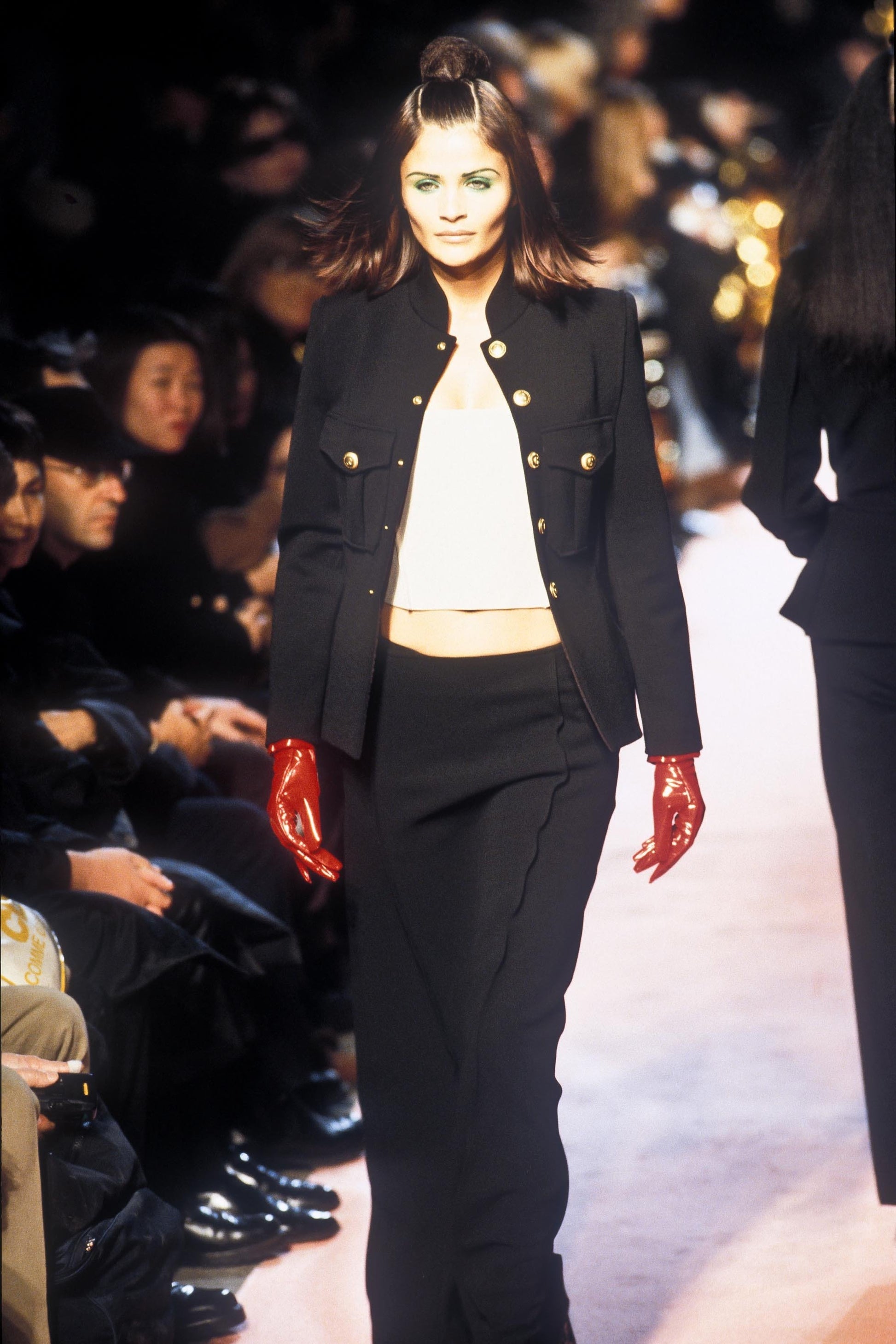 Jean Paul Gaultier Vintage Fall 1996 Military-Style Jacket & Skirt Set