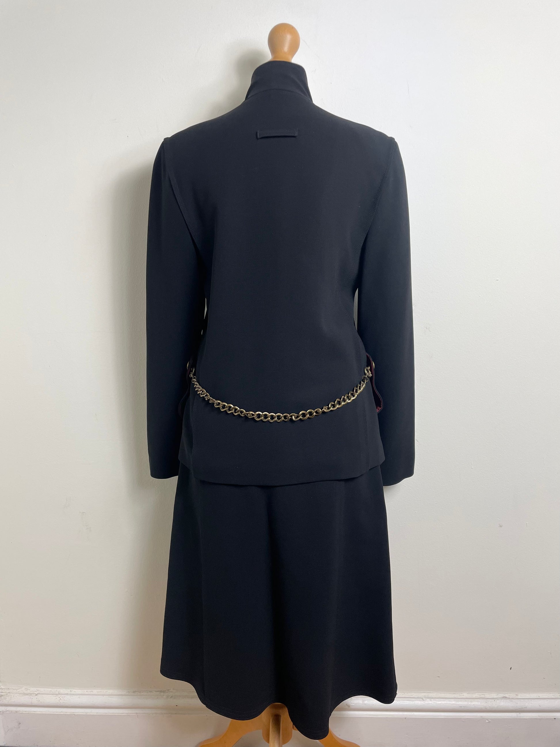 Jean Paul Gaultier Vintage Fall 1996 Military-Style Jacket & Skirt Set