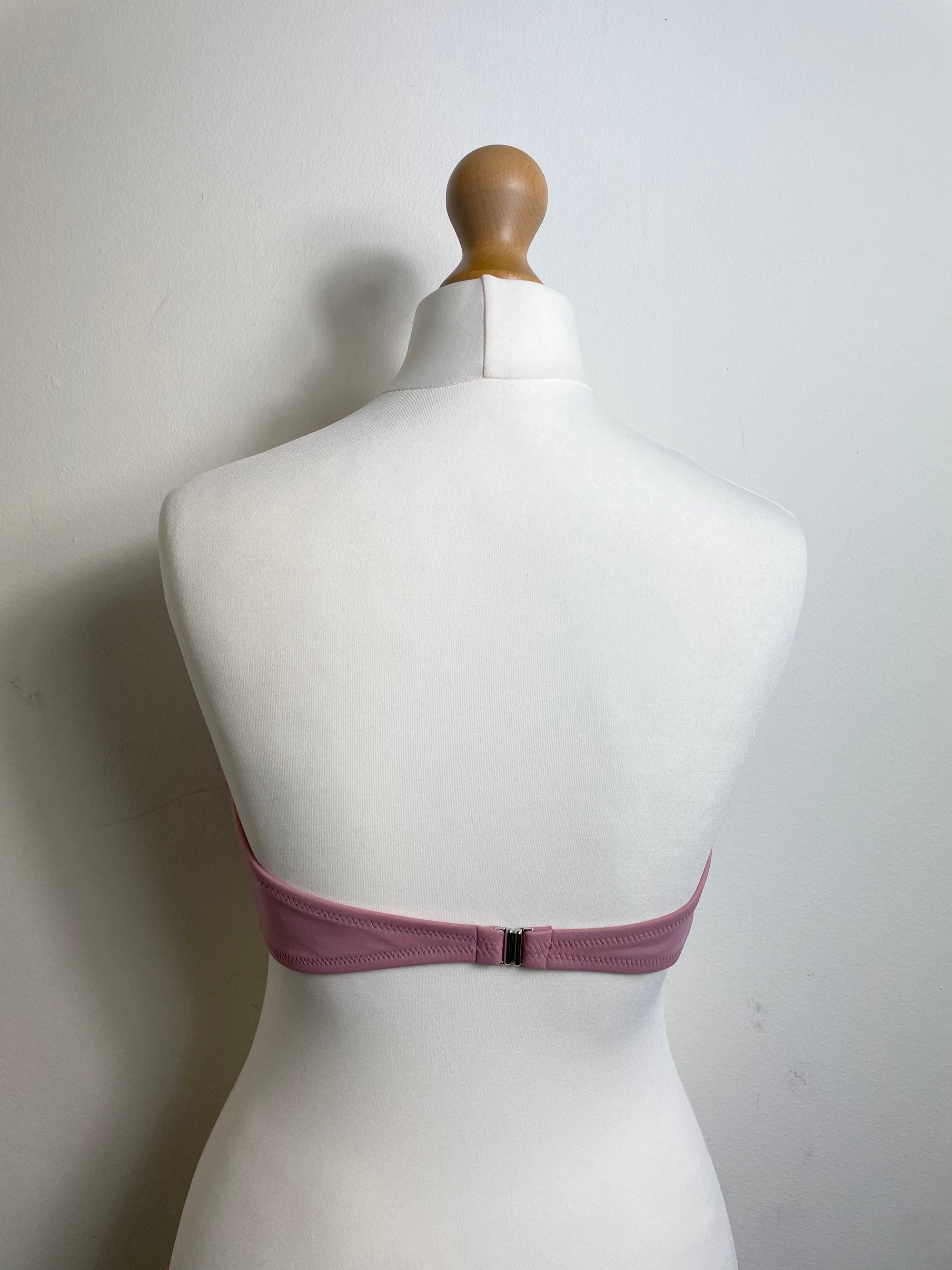 John Galliano Vintage Rose Bandeau Bikini Set