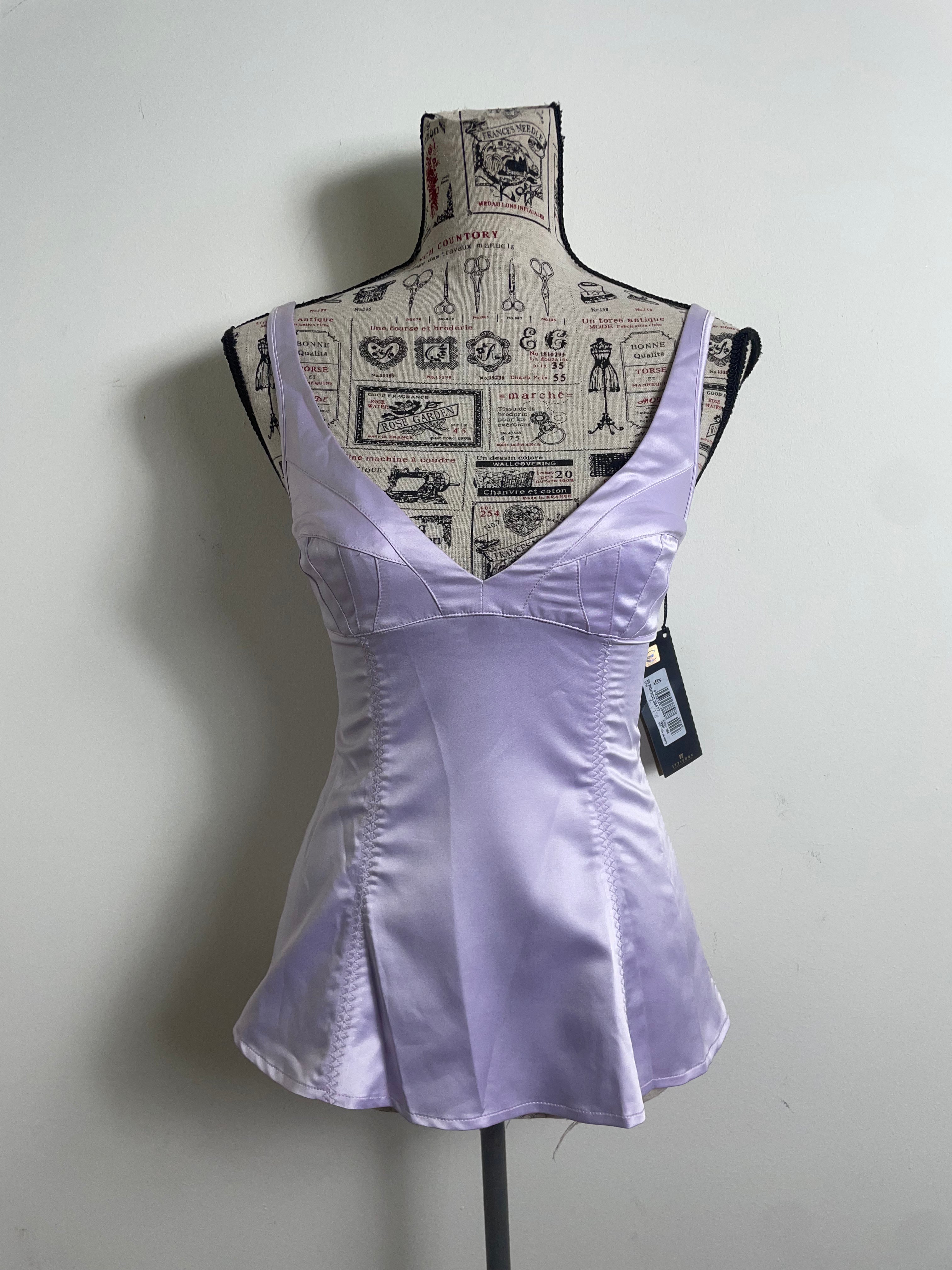 Just Cavalli Lilac Corset 