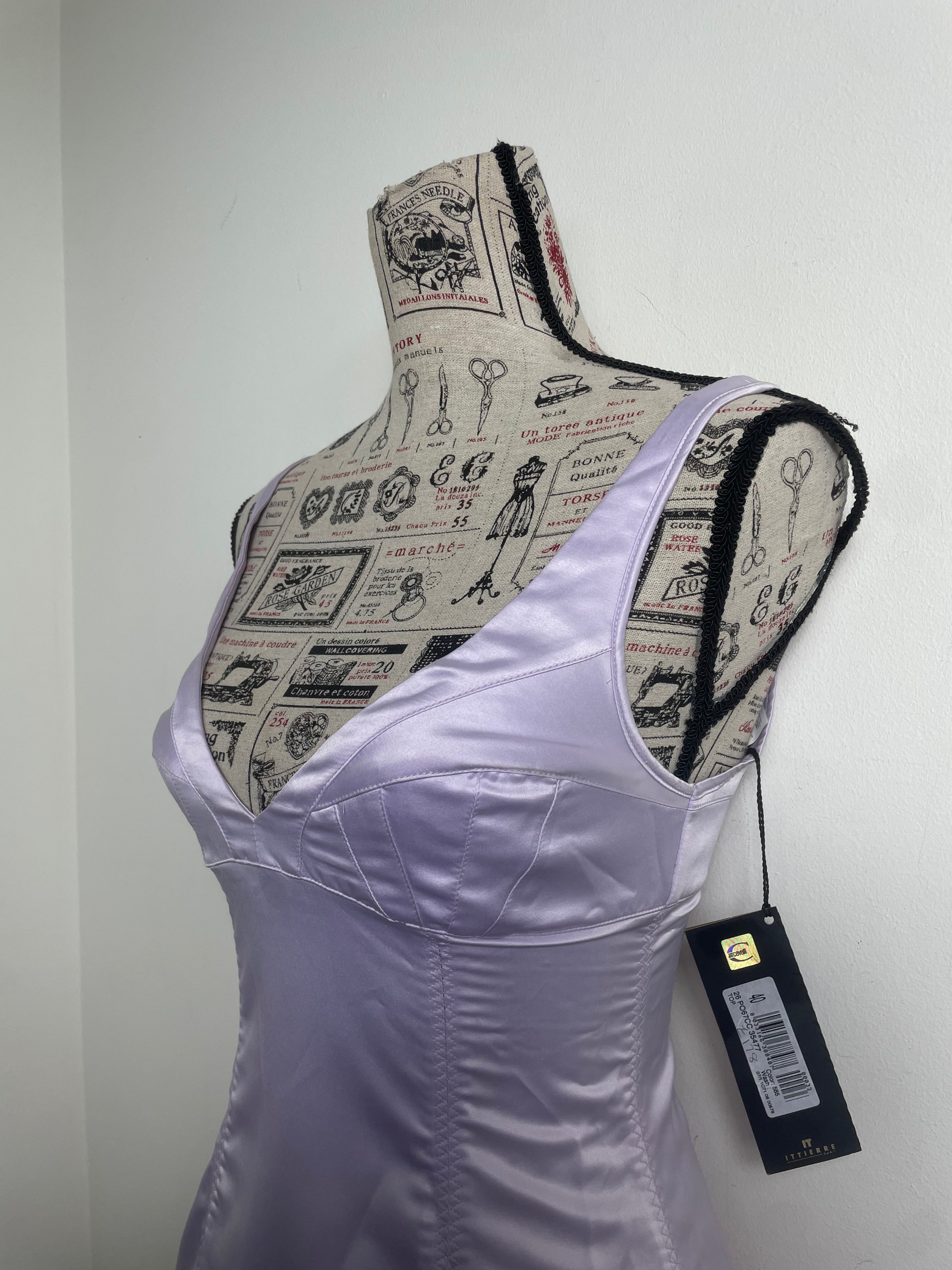 Just Cavalli Lilac Corset 