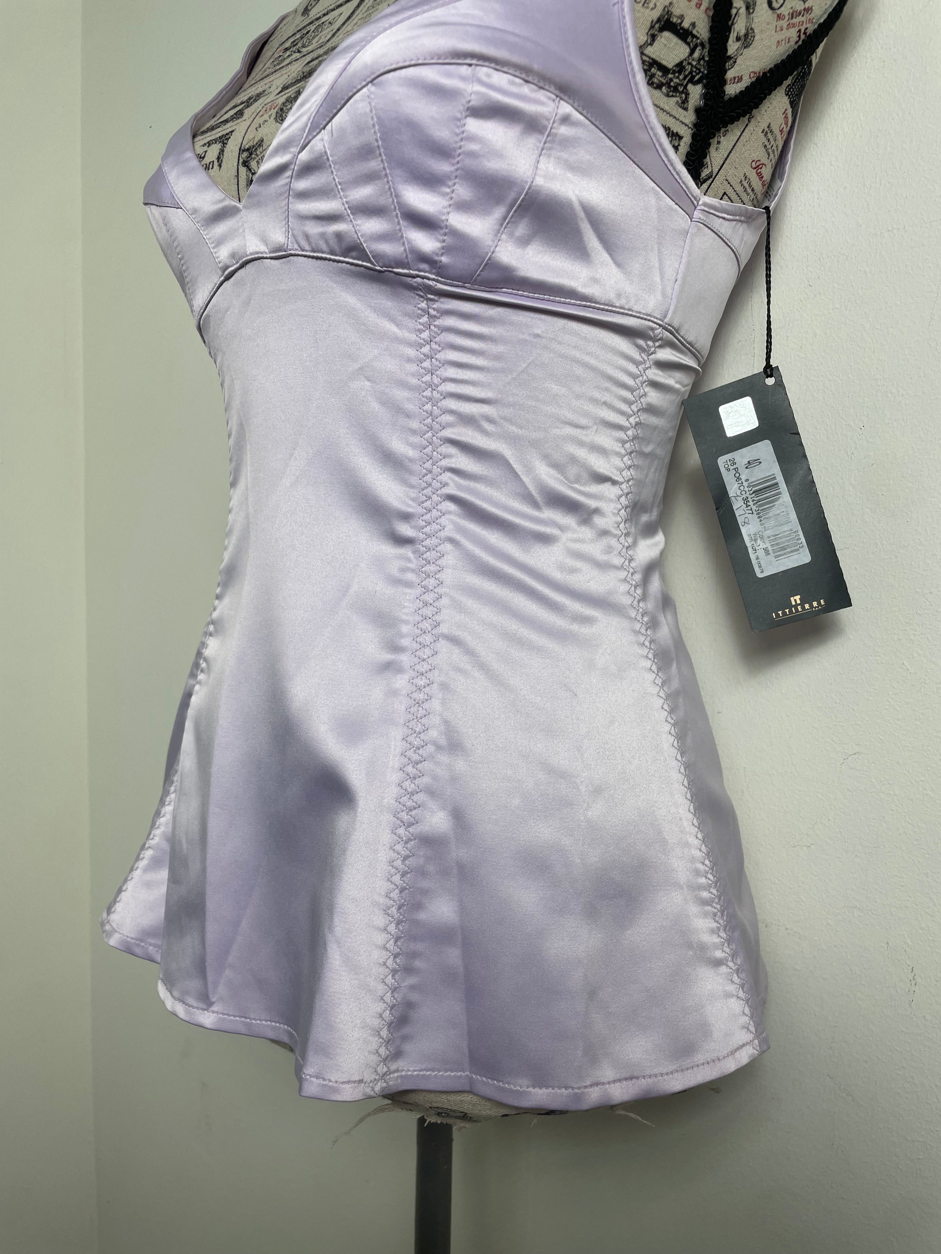 Just Cavalli Lilac Corset 