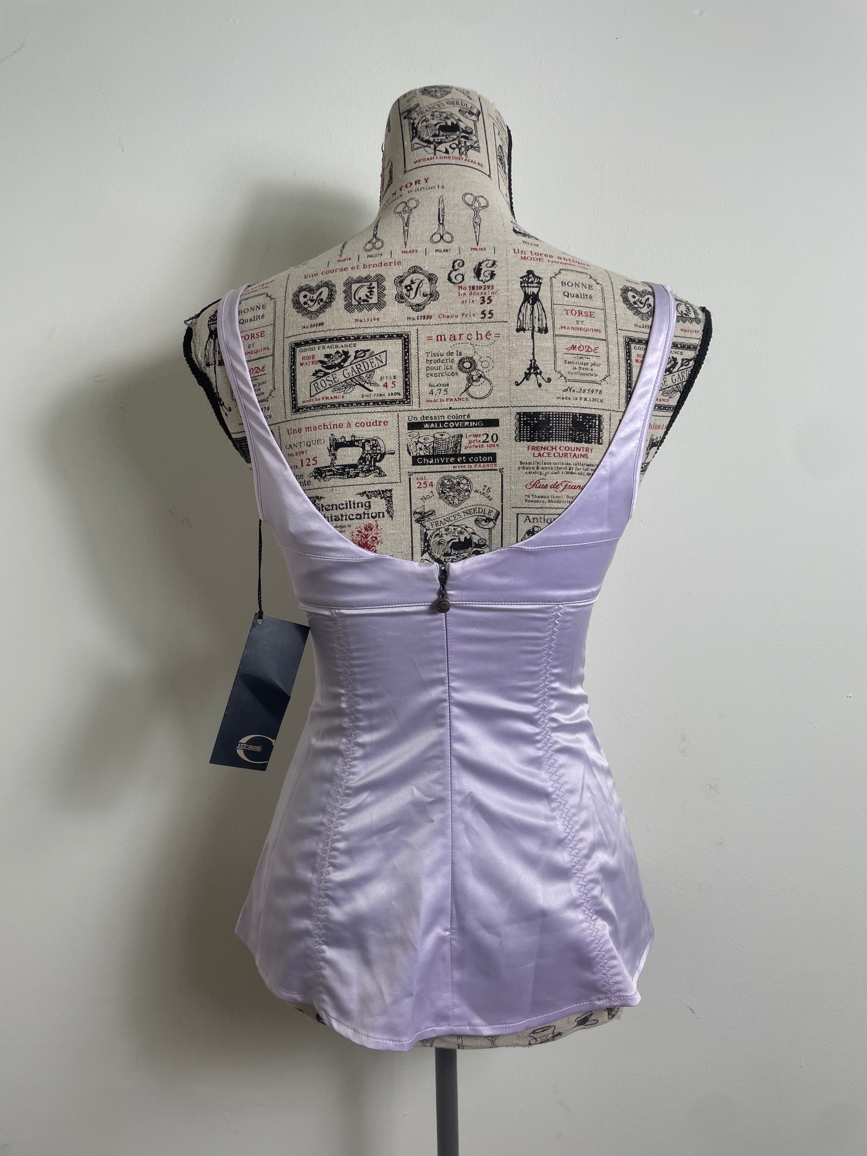 Just Cavalli Lilac Corset 