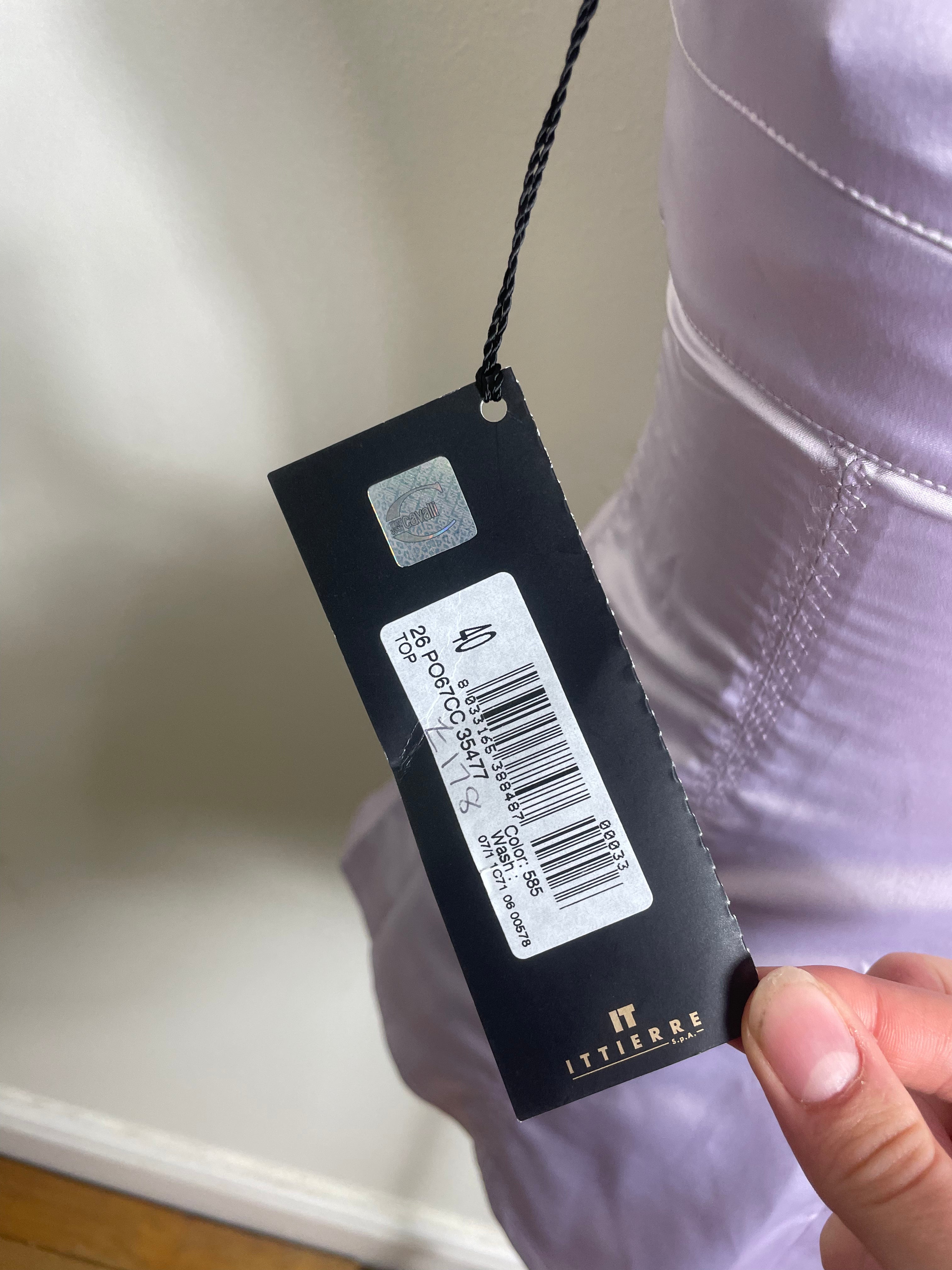 Just Cavalli Lilac Corset 