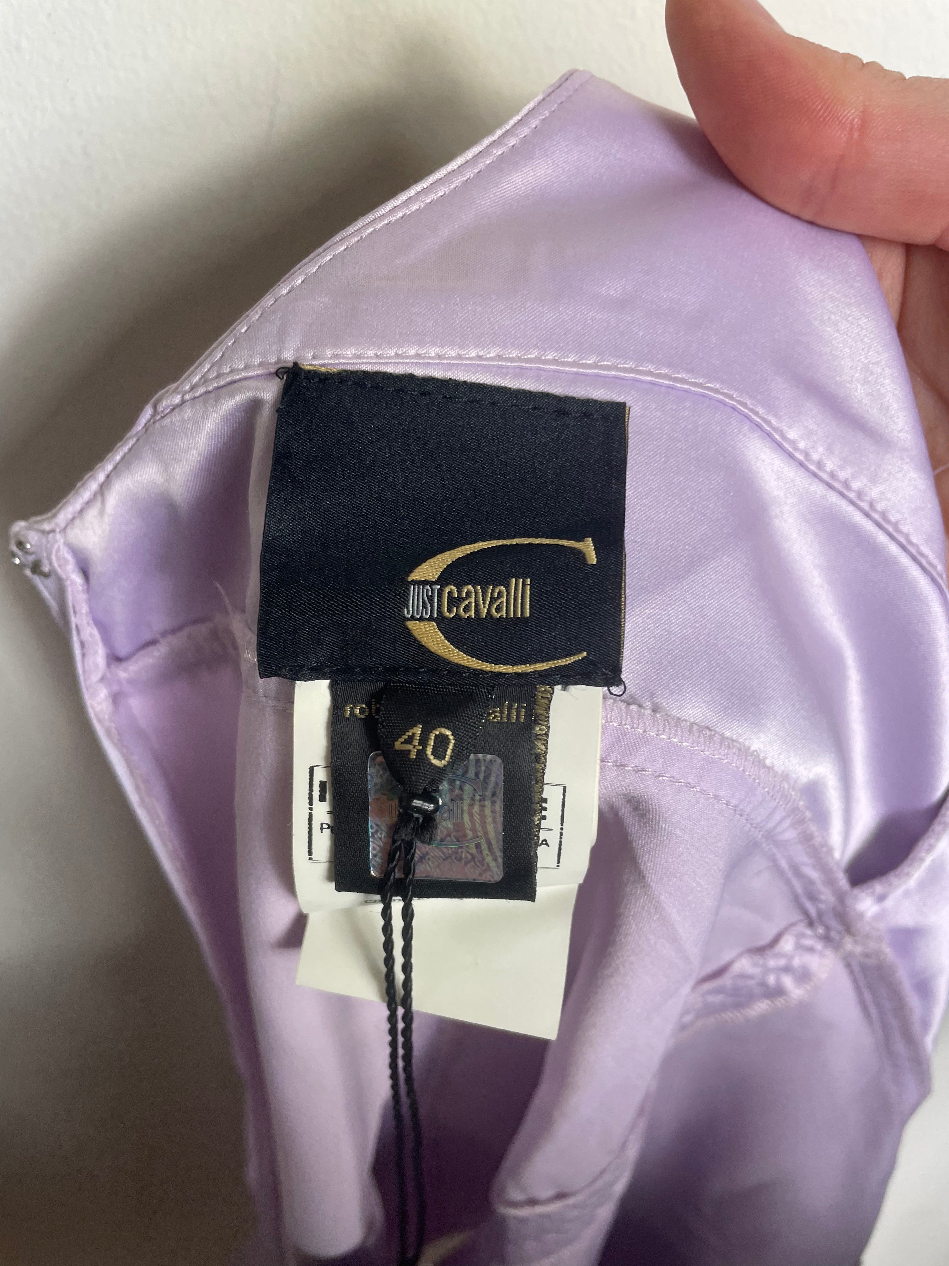 Just Cavalli Lilac Corset 