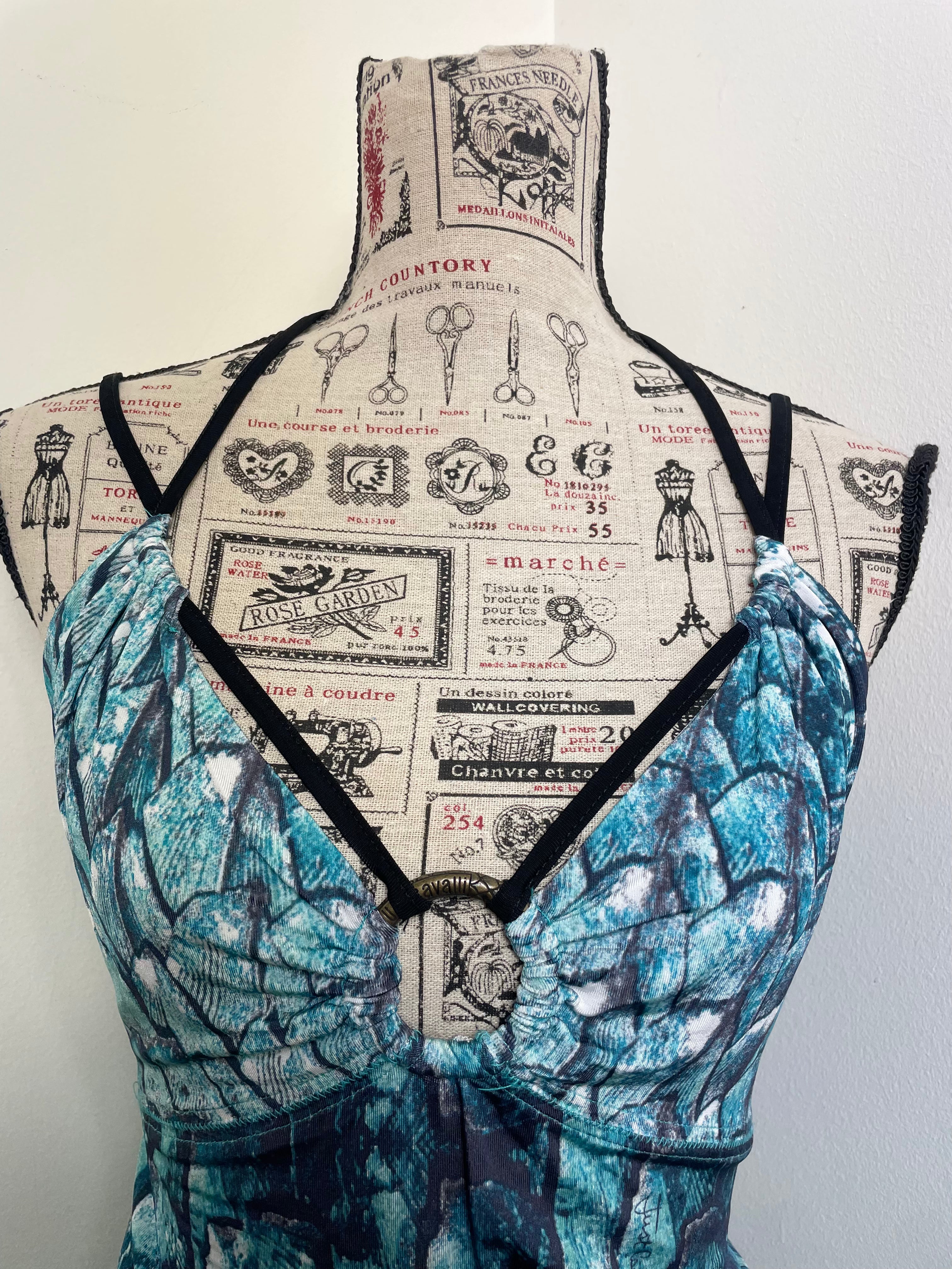 Just Cavalli Vintage Python Print Jeans & Cami Set