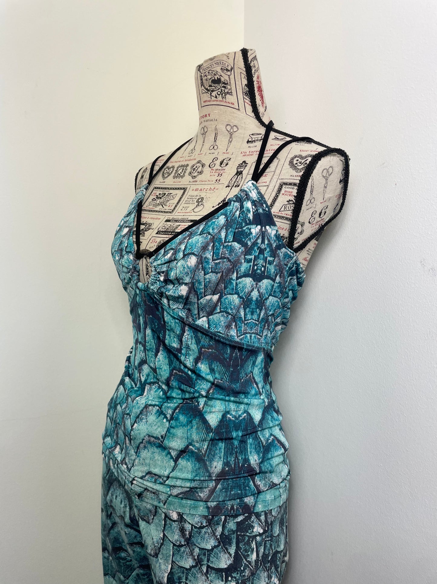 Just Cavalli Vintage Python Print Jeans & Cami Set