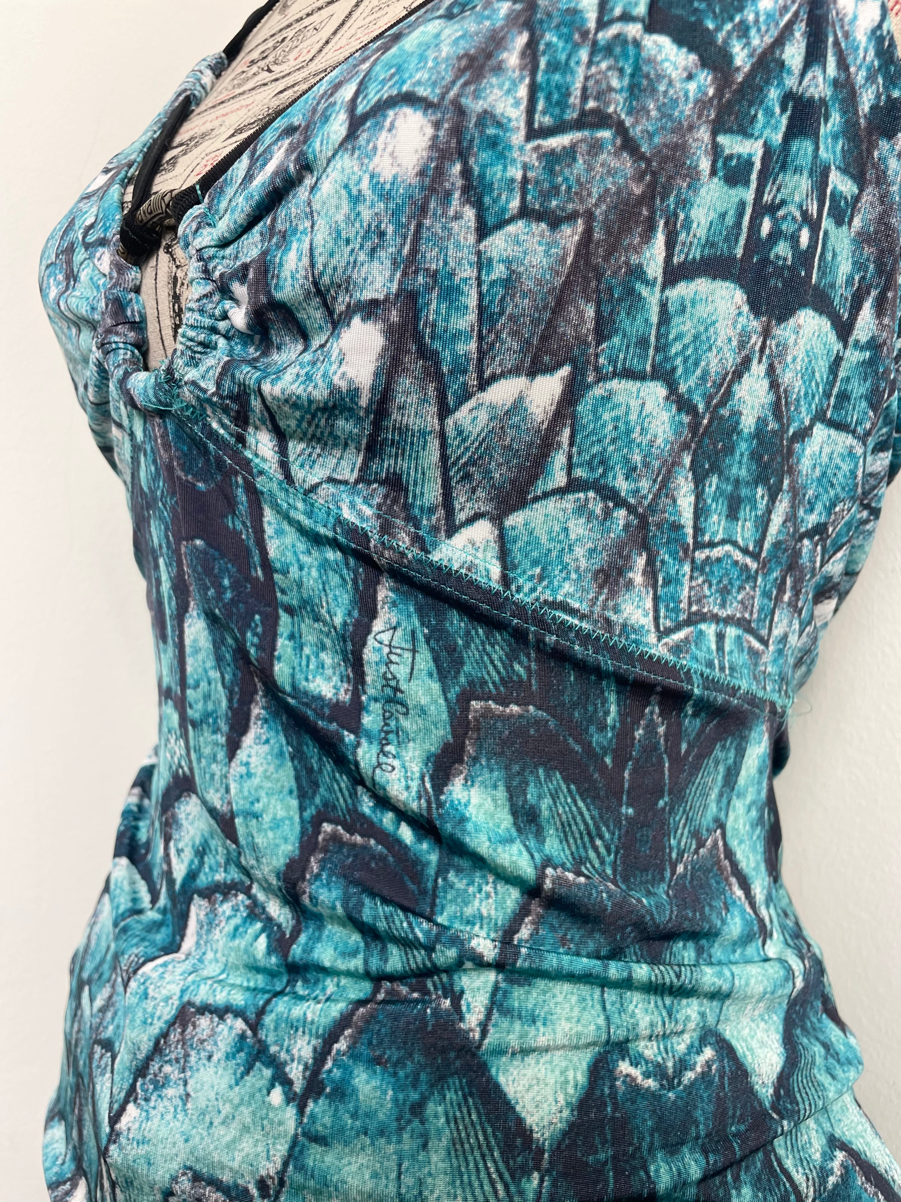 Just Cavalli Vintage Python Print Jeans & Cami Set