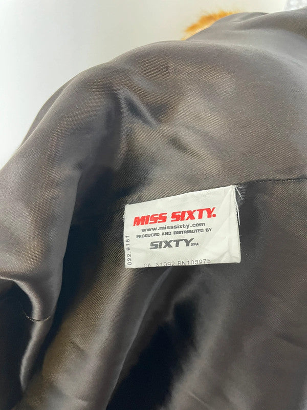 Miss Sixty Fall 2002 Faux Fur Butterfly Coat