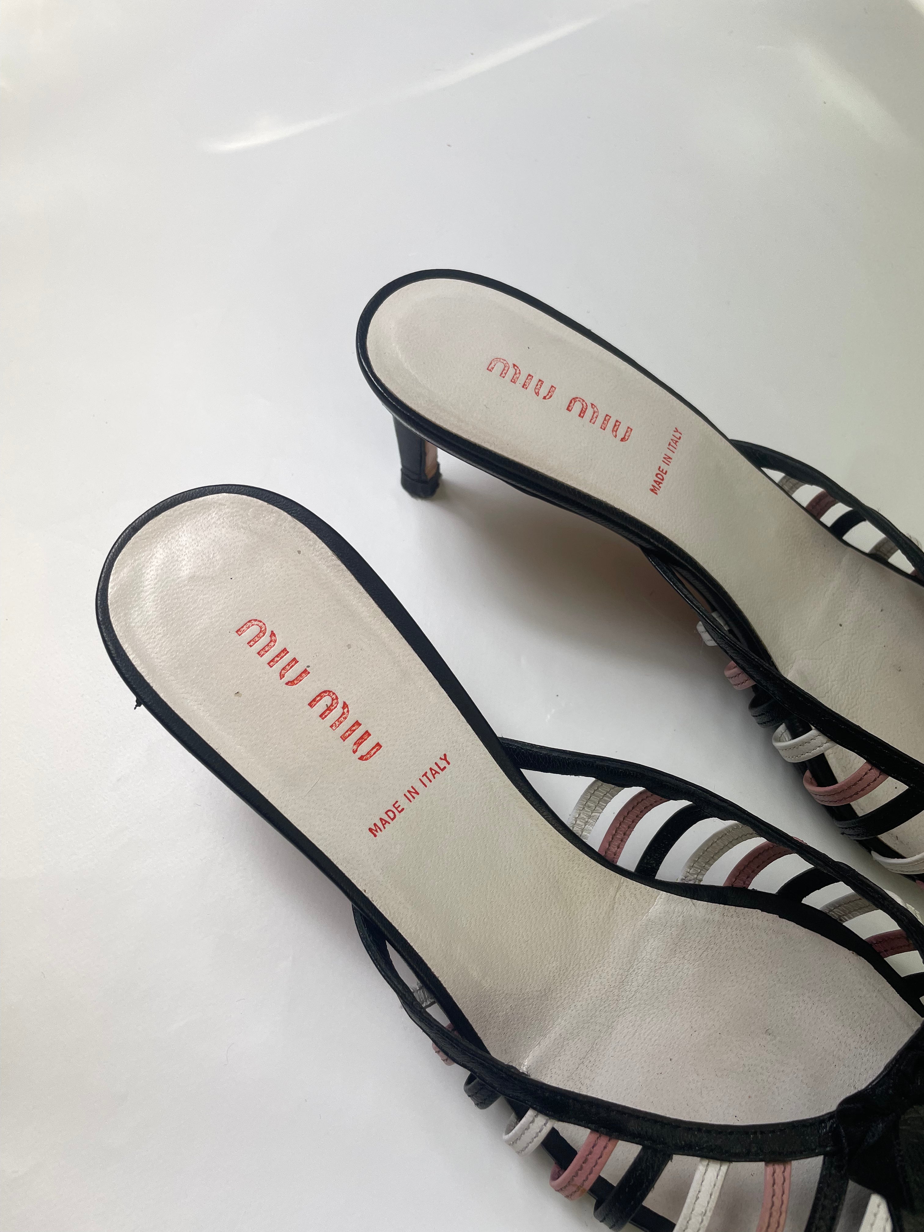 Miu Miu Lattice Kitten Heels | Scarz Vintage | Vintage Miu Miu Miu Lattice Kitten Heels | Scarz Vintage | Vintage Miu