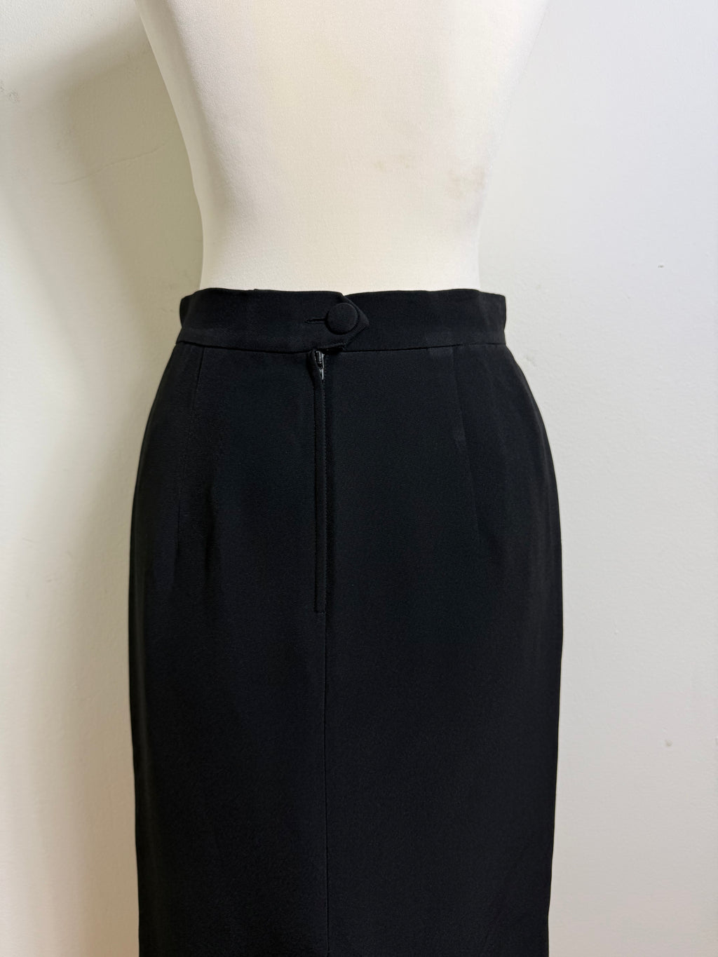 Moschino Cheap and Chic Black Knee Length Skirt