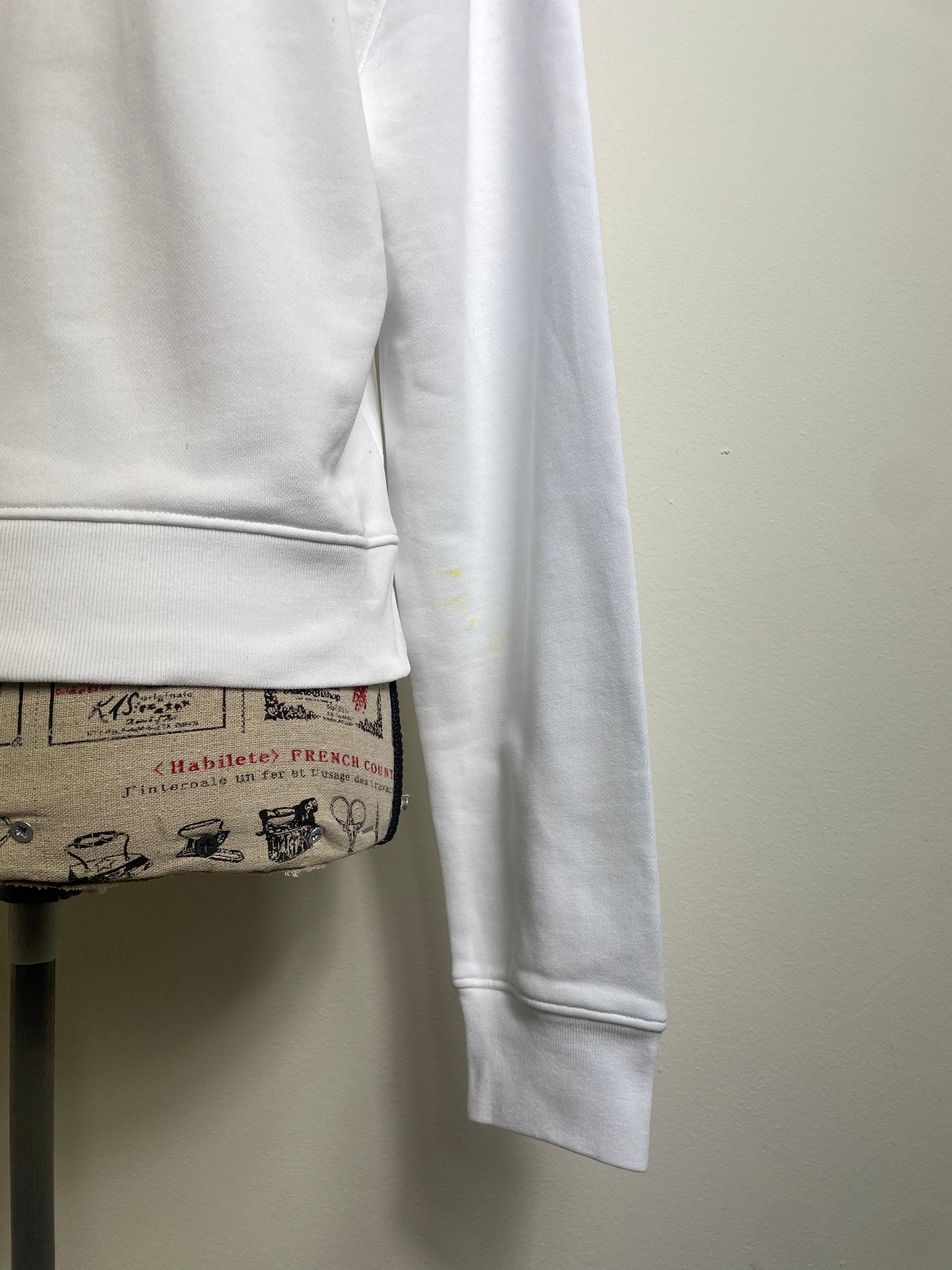 Moschino Couture 2022 White Graphic Sweatshirt 