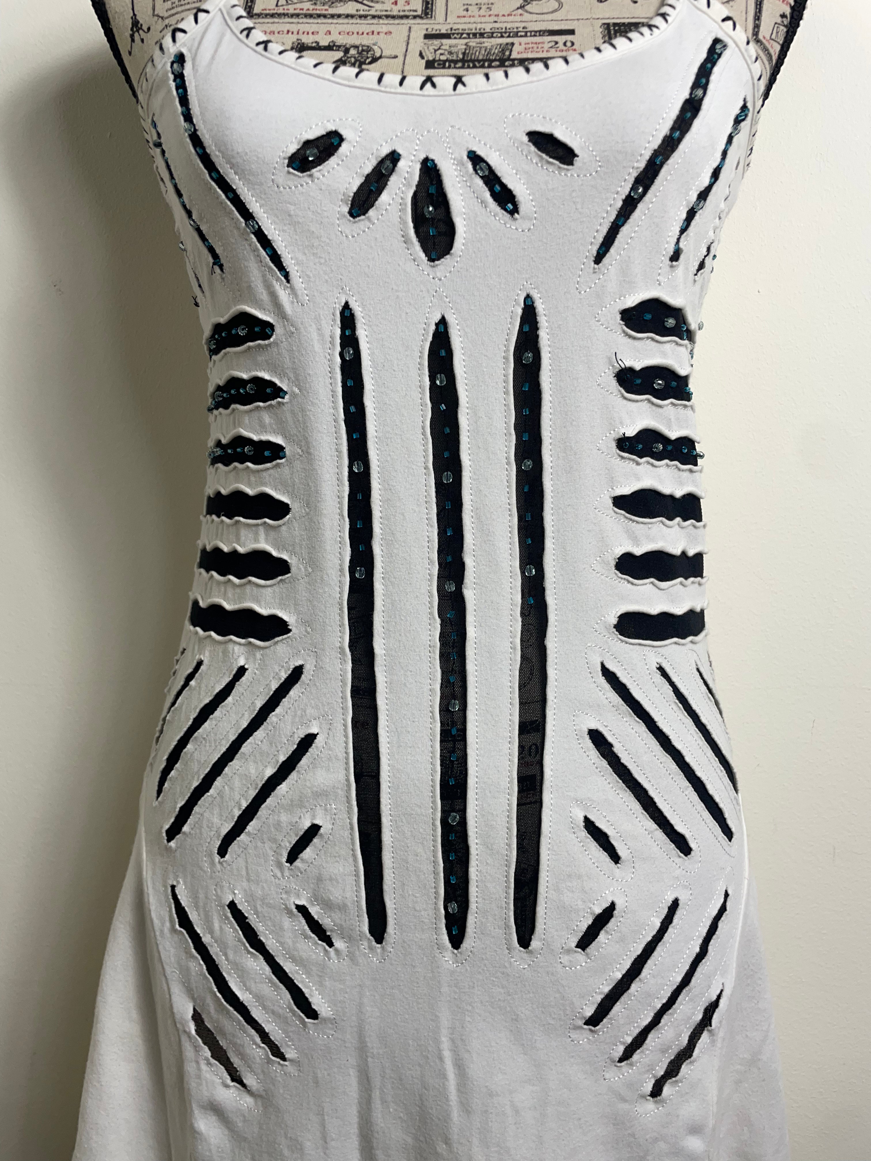 Roberto Cavalli Class A-Line White Mini Dress 