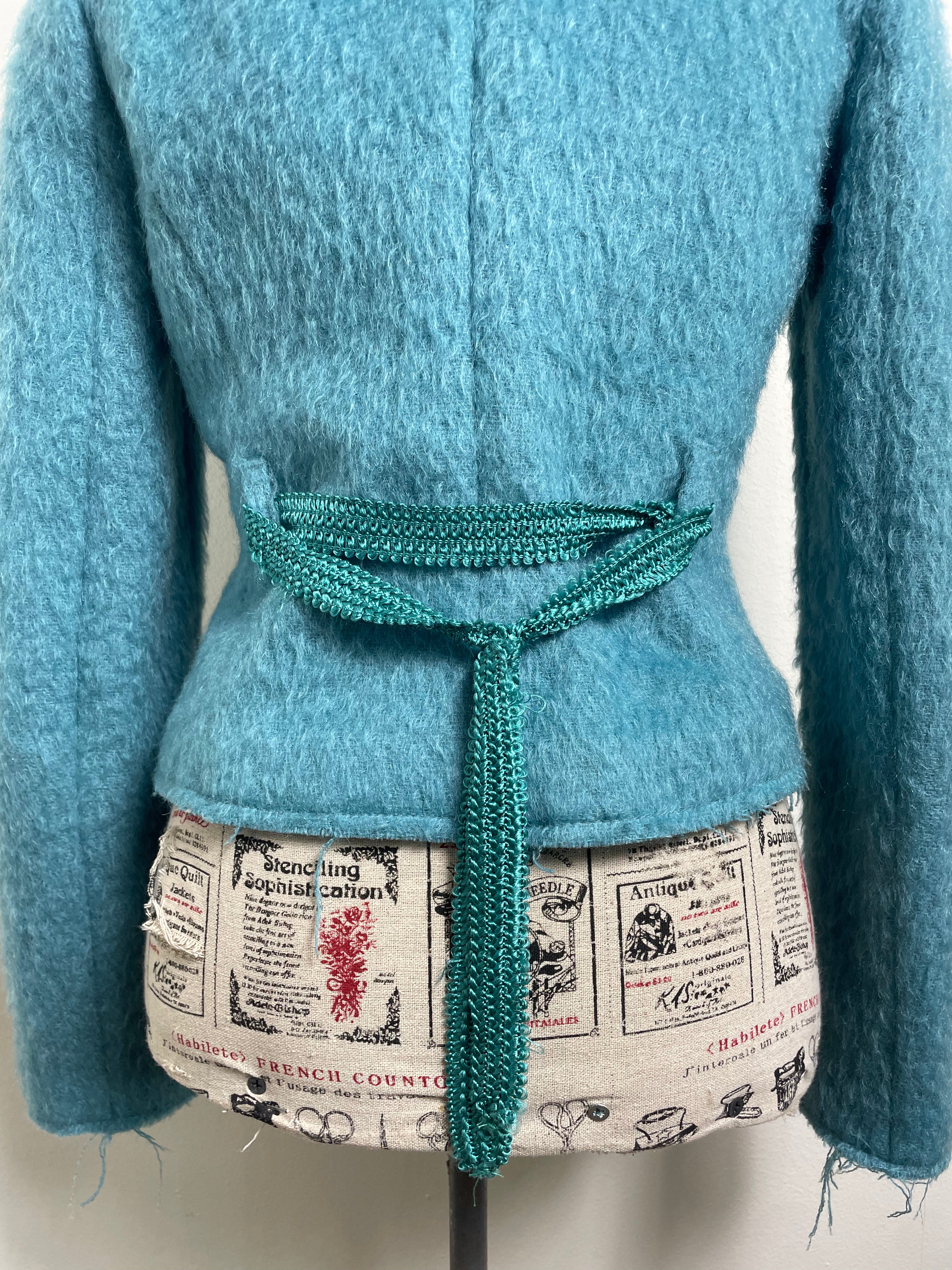 Roberto Cavalli Class Mohair & Virgin Wool Jacket 