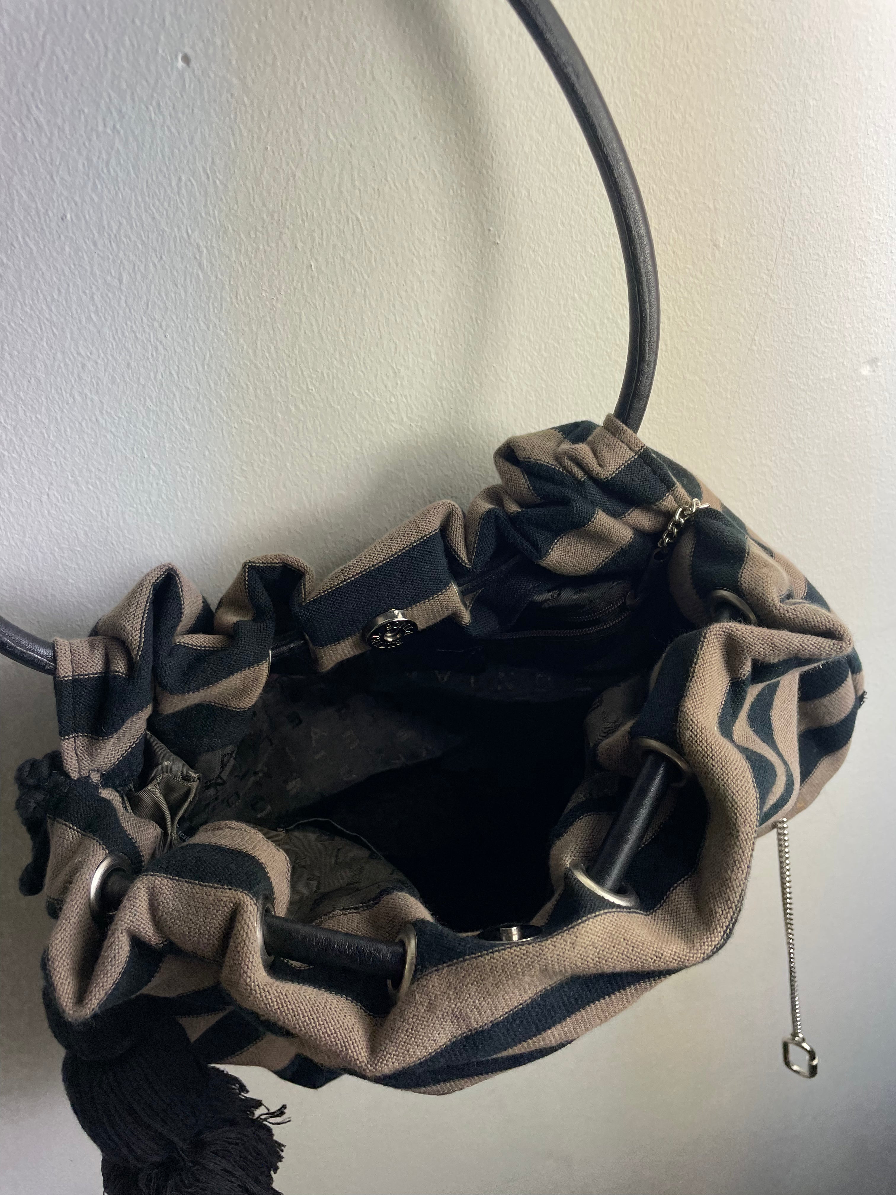 Sonia Rykiel 2005 Rare Pirate Girl Domino Bag 