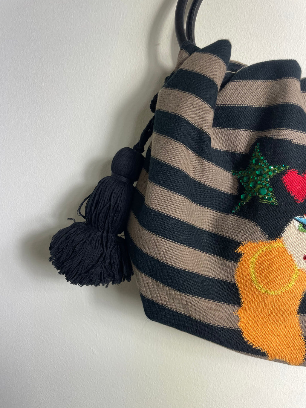 Sonia Rykiel 2005 Rare Pirate Girl Domino Bag 