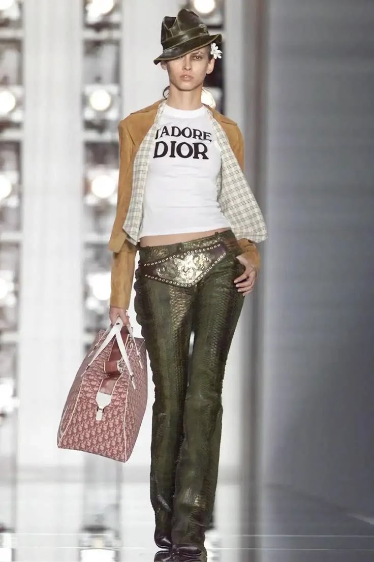 J'adore Dior Khaki Fall 2001 Tank Top