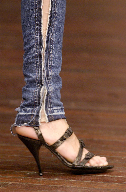 Alexander McQueen SS 2004 Strappy Mule Sandals